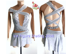 2026New ice figure skating dress performance dress gymnastics dress ladies