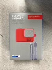 GoPro Sleeve + Lanyard for HERO5/HERO6/HERO7 Camera #ADSST-003 Red