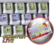 Serato Scratch Live keyboard sticker
