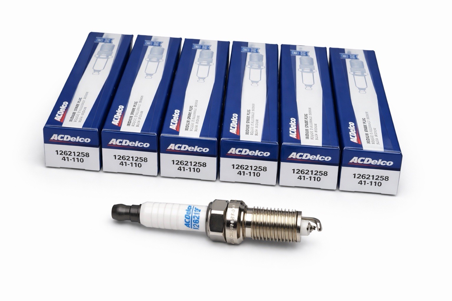 8PCS Genuine 41-110 Iridium Spark Plugs 12621258 For Chevy GMC 4.8L 5.3L 6.0 
