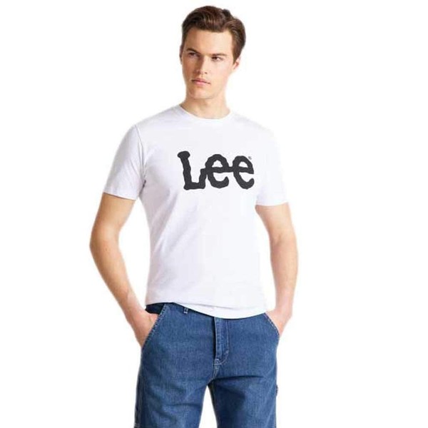 T-Shirt Lee Wobbly Logo, GrößE M, Baumwolle, Schwarz, Modell-Nr. 12345-image