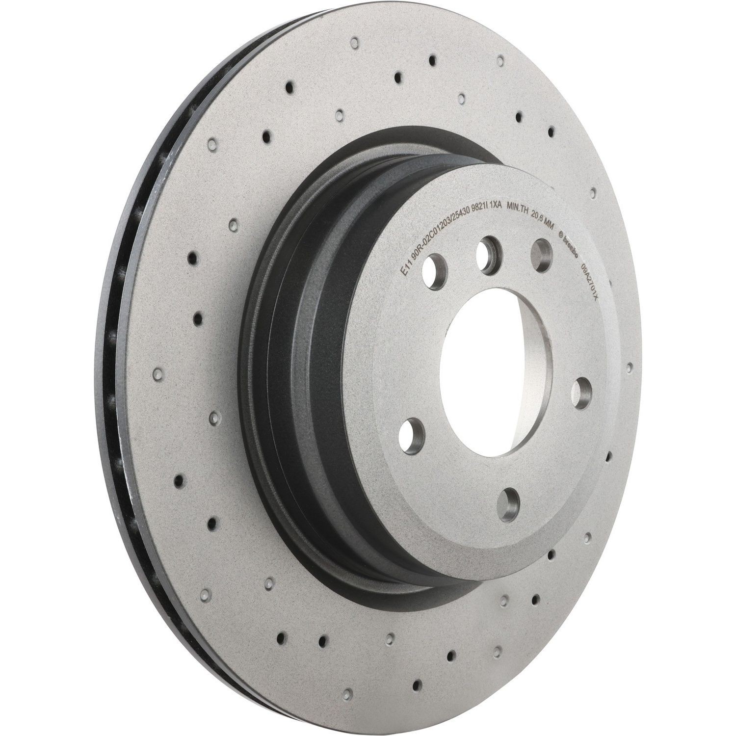 Brembo 09.A270.1X Disc Brake Rotor For Select 04-15 BMW Models