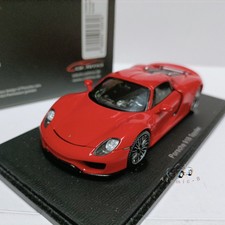 Spark 1:43 Porsche 918 Spyder Red Modified Sports Car Model
