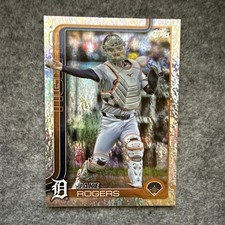 2025 Topps Baseball Card #55 Jake Rogers, Detroit Tigers Foil FREE SHIPPING