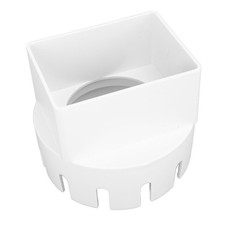 Gutter Downspout Adapter Square Rain Gutter To Drain Pipe Adapter Seamless Fit