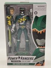 New Hasbro Power Rangers Lightning Collection Dino Charge Green Ranger Figure