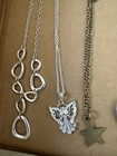 lot of 10 vintage To Now jewelry chain necklace Rhinestone Faux Pearl Enamel — photo 2