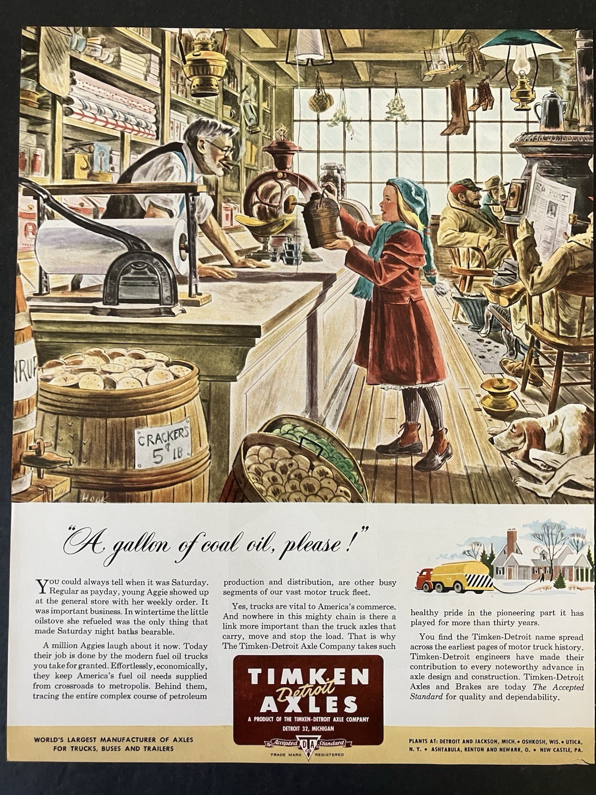 Can Woodstove Vintage Print Ad