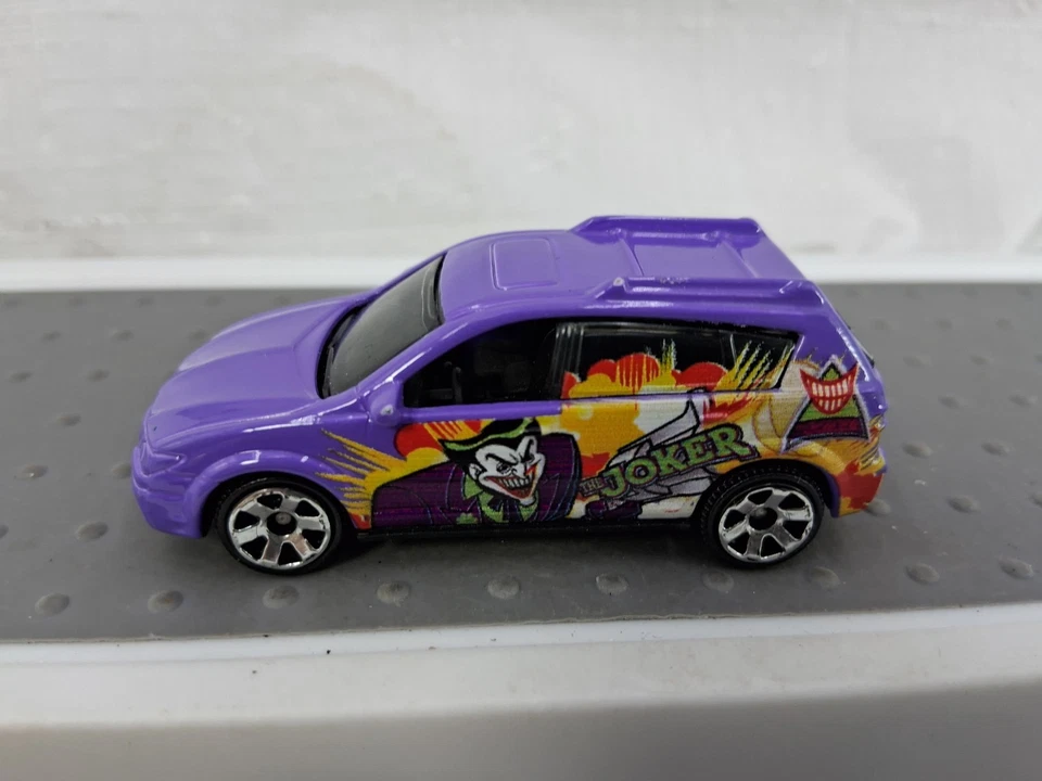 Matchbox Batman Joker Pontiac Vibe Purple Die Cast - Image 2 of 4