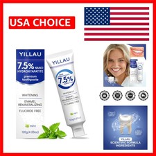 Fluoride-Free Nano Hydroxyapatite Toothpaste for Sensitive Teeth - Mint Flavor