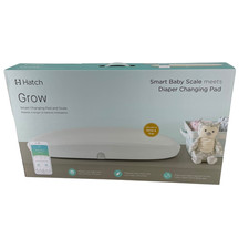 Hatch Baby Grow Smart Diaper Changing Pad and Scale HBG16001WHT WHITE