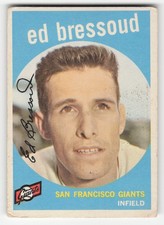 Ed Bressoud 1959 Topps #19 San Francisco Giants GD-VG
