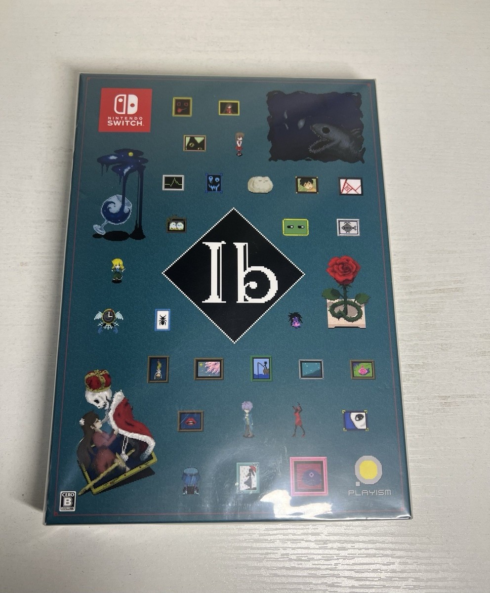 Ib Switch アートブック付き Switch版『Ib（イヴ）』はアートブック付属のBOX仕様。レースの