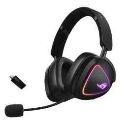 Asus Rog Delta Ii Tri-Mode Wireless Gaming Headset 2.4Ghz/Btooth/3.5Mm Jack 50Mm - Picture 2 of 2