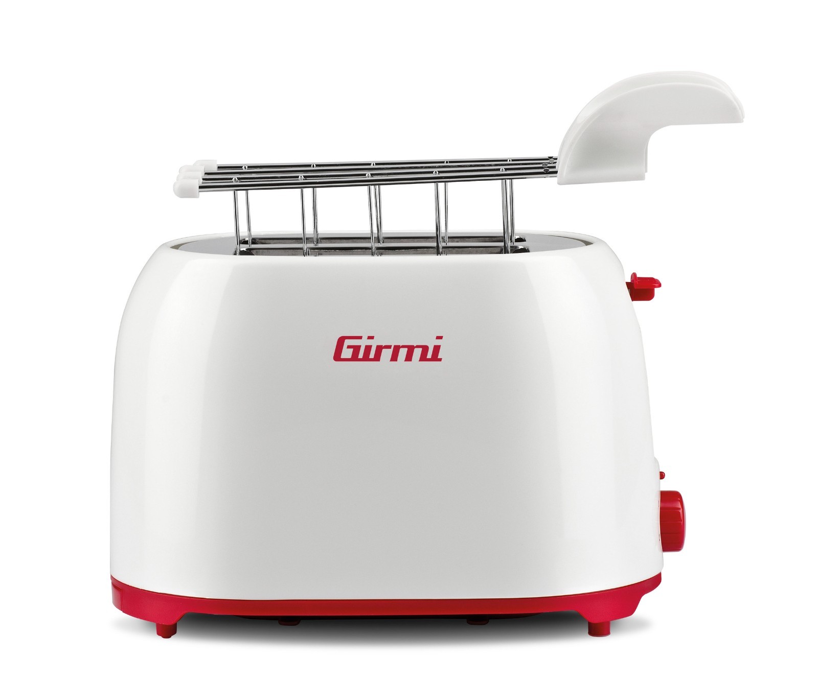 Girmi TP10 2 fetta/e 750 W Rosso, Bianco