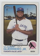 2022 Topps Heritage Team and Name Color Swap Variation Vladimir Guerrero Jr 2g8