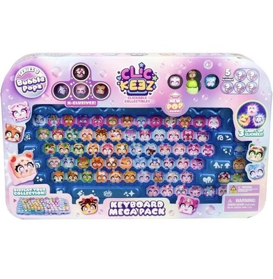 Clickeez Keyboard Mega Pack | Series 3 - Bubble Pops | 12 Clickeez inklusive 