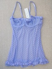 NWT Urban Outfitters Purple Heart Babydoll Dress Size S Small Lingerie New