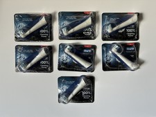 x7 WHITE Oral B iO ultimate clean replacement power toothbrush head NEW SEALED
