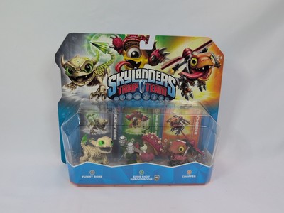 Skylanders Trap Team: Triple Pack - Funny Bone, Sure Shot Shroombroom & Chopper