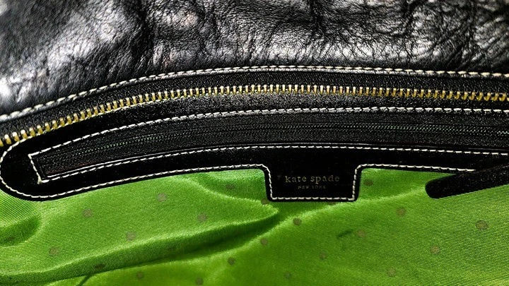 Kate Spade Stevie Berkshire Road Pebble Leather Tassel Satchel Handbag Hobo $395 - Image 3 of 4