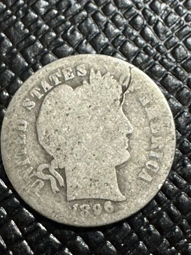 1896 Barber Dime, Better Date, 99c shipping