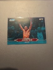 2025 TOPPS STADIUM CLUB UFC CHROME GREEN PARALLEL CARLOS PRATES