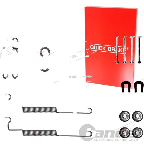 Quick Brake ZubehÖR MONTAGE-SATZ Bremsbacken Passend FüR Chevrolet Aveo-image
