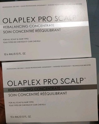 Olaplex Pro Scalp Rebalancing Concentrate 10x 4 ml Lot Of 2 