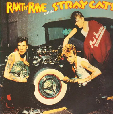 Stray Cats Rant N Rave Arista Vinyl LP