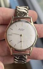 Bentima Star 9ct Gold Watch 34mm With 1/5 9ct Strap Working