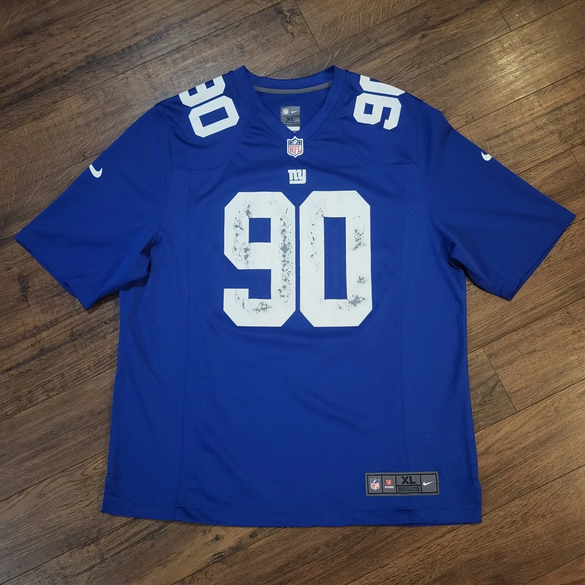 【NFL】ニューヨーク・ジャイアンツ PIERRE-PAUL シャツ 90 Preços baixos em Jason Pierre-Paul New York Giants NFL Camisas