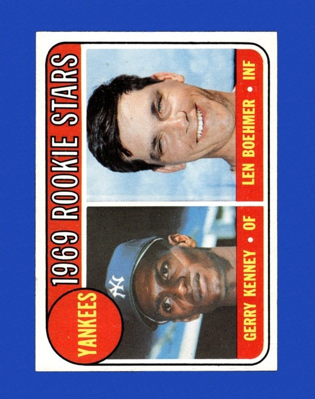 1969 Topps Set-Break #519 Yankees Rookies EX-EXMINT *GMCARDS*