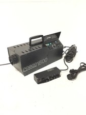 Rosco 1500 Fog/Smoke Machine Tested Working w/Remote  Power cable FREE SHIPPING