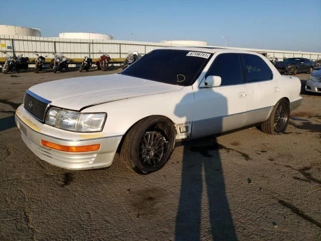 1990 1991 1992 1993 1994 LEXUS LS400 CUBIERTA DE PUERTA DE LLENADO DE COMBUSTIBLE PINTURA BLANCA 051 Foto 4 de 4