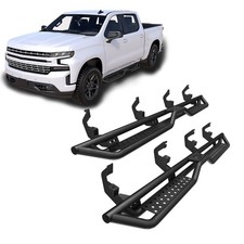 Running Boards Nerf Bars For 2019-2025 Chevy Silverado/GMC Sierra 1500 Crew Cab