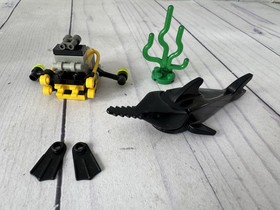 Lego #4789 ~ Alpha Team Mission Deep Sea ~ Missing Minifig ~ No Instructions