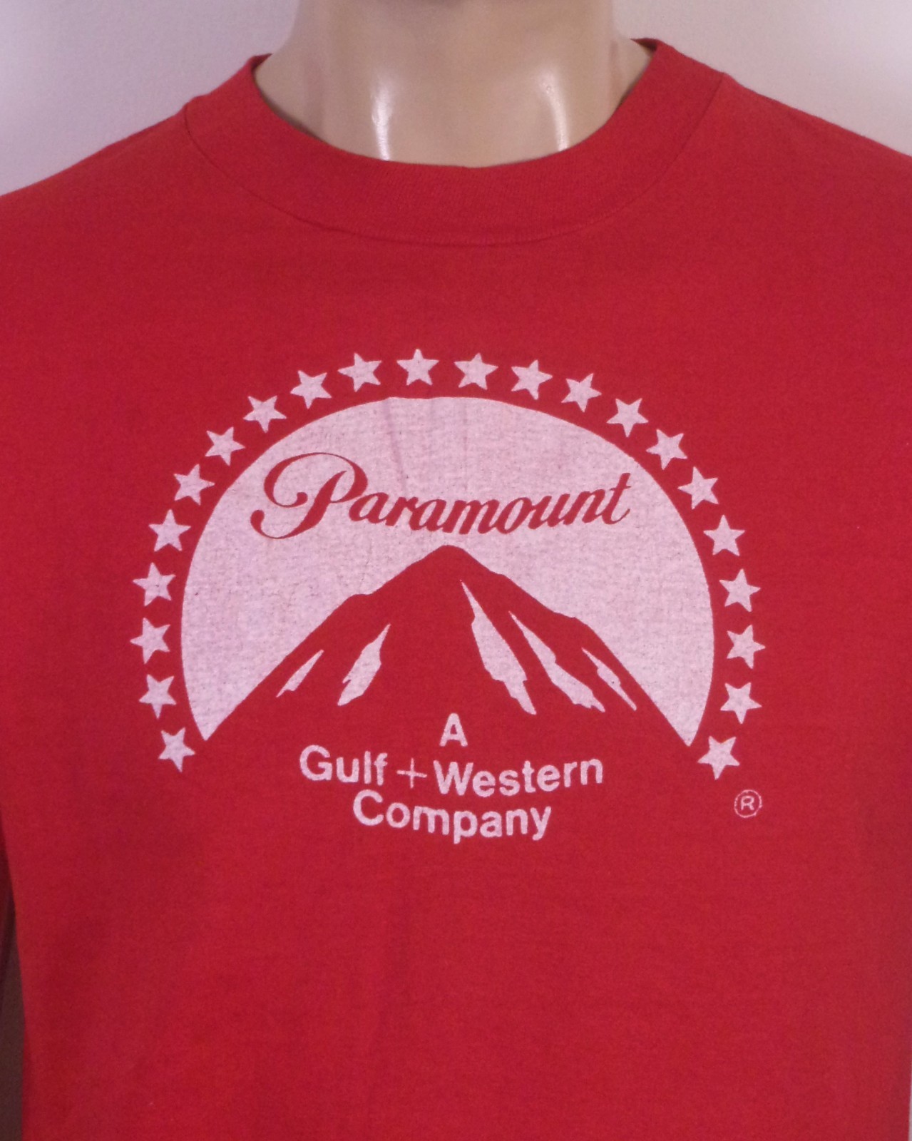 vintage 70s 80s single stitch Paramount Pictures T-Shirt Movie Film soft thin M