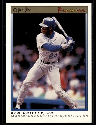 1991 O-Pee-Chee Premier #56 Ken Griffey, Jr. Baseball Card 3003B