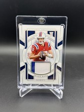2024 National Treasures Drake Maye RC Patch /25 Franchise Treasures