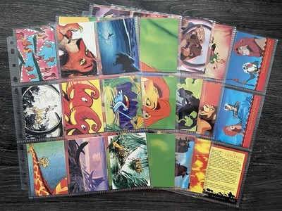 The Lion King Series 2 Complete Trading Card Base Set SkyBox 1994 & Chase Set