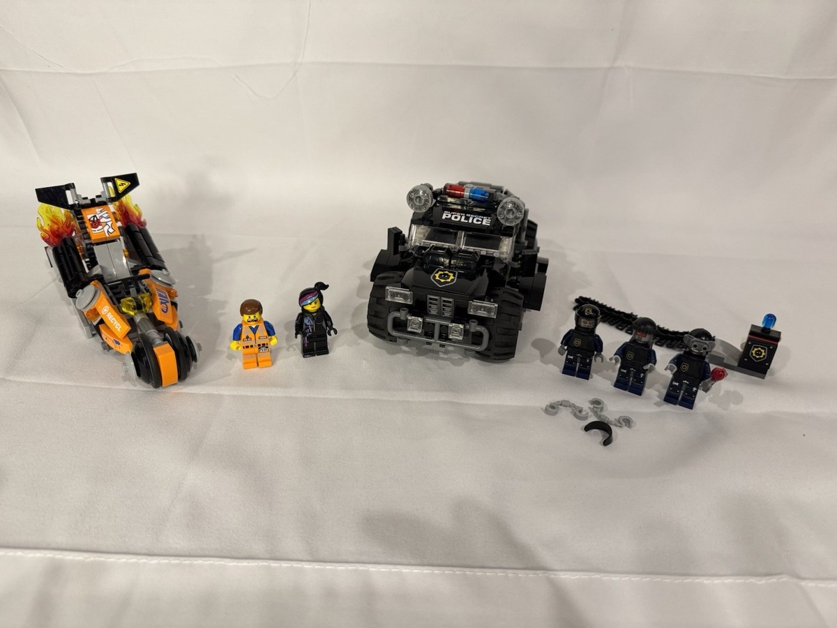LEGO Movie Super Cycle Chase 70808 - Retired Set 100% Complete | eBay
