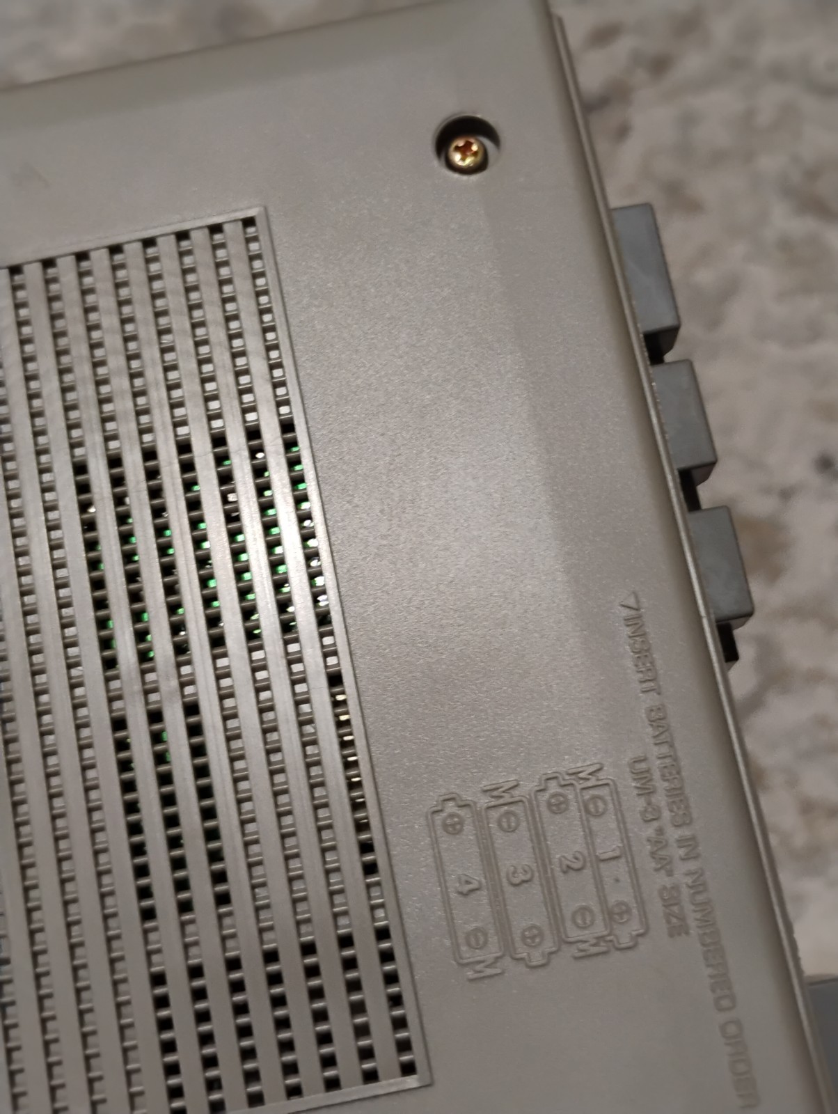 Panasonic Cassette Tape Player/Recorder Vintage Portable Player RQ-341A Tested