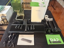 xTool F1 Laser Engraver Deluxe Bundle With Slide Extension, Purifier, and Rotary