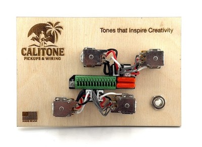 Calitone Flex Fit Push-Push Les Paul Jimmy Page Solderless Wiring Harness