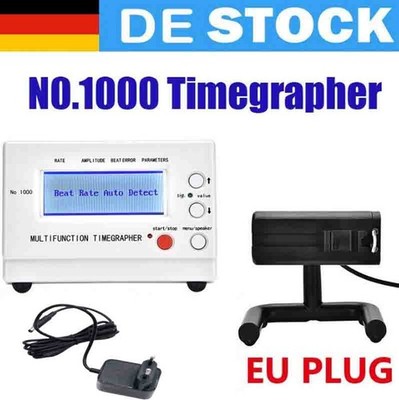  No.1000 Weishi Timegrapher Mechanische Uhr Timing Machine Multifunktions EU