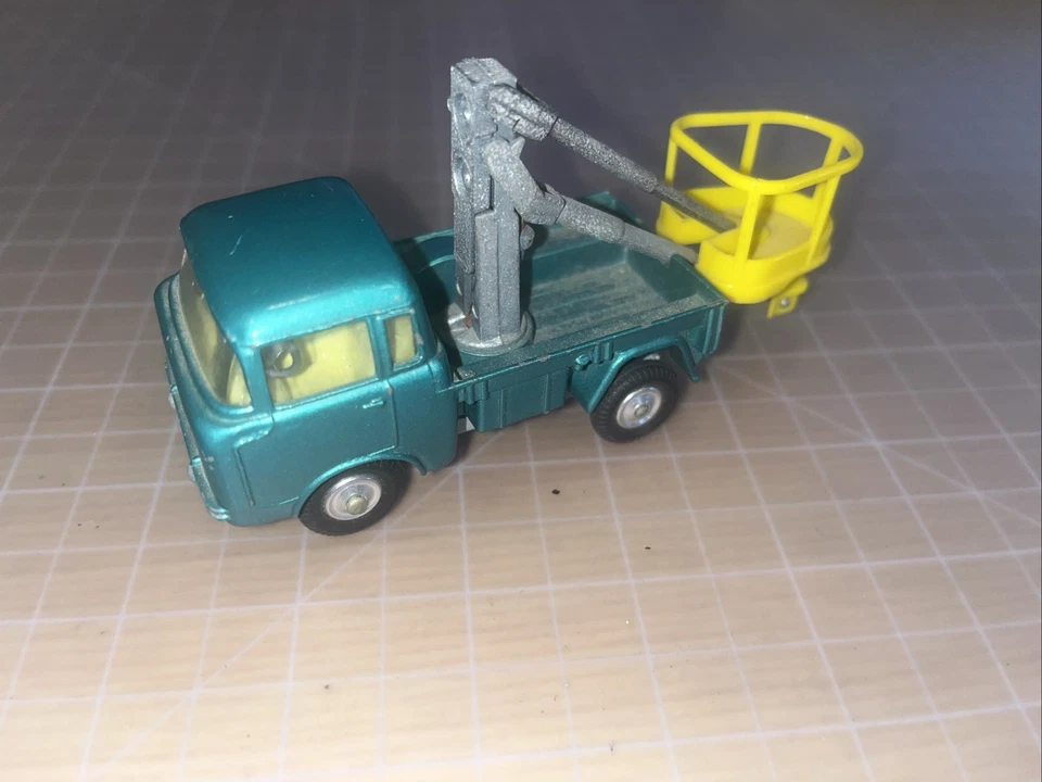 Carretilla elevadora hidráulica Corgi Toys FC-150 en Jeep #478 verde 1965-69 buen estado Foto 4 de 4
