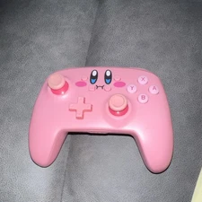 PowerA Nintendo Switch Kirby Pink Wireless Video Game Controller