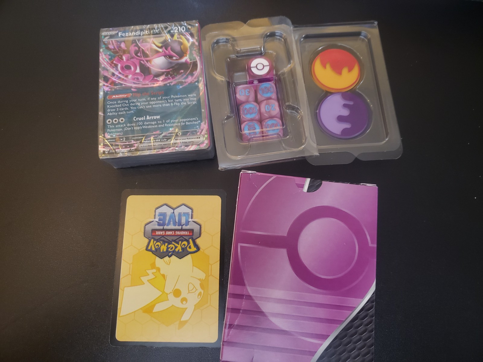 Trainer's Toolkit 2025 Sealed Card Pack, Sleeves, Dice, and Counters