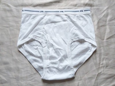 RARE Fruit Of The Loom Cotton Brief - 1 Pair - Medium (34-36) - FTL